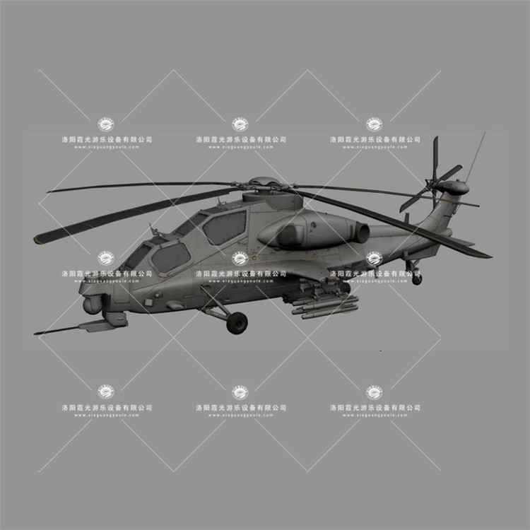 兴隆武装直升机3D模型